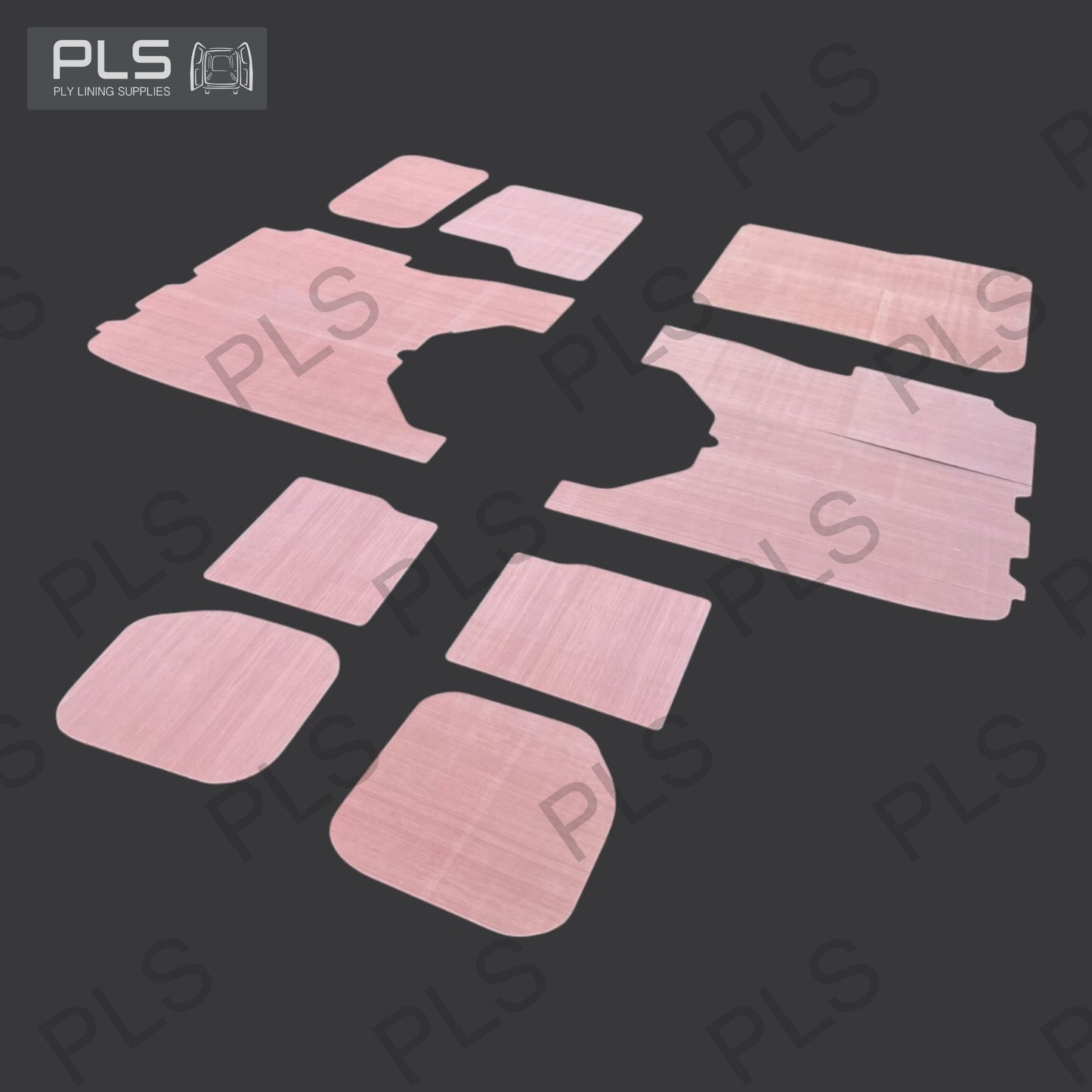 Ford Transit Custom 2014-2023 Ply Lining Kit Sides & Floor & Arch Boxes