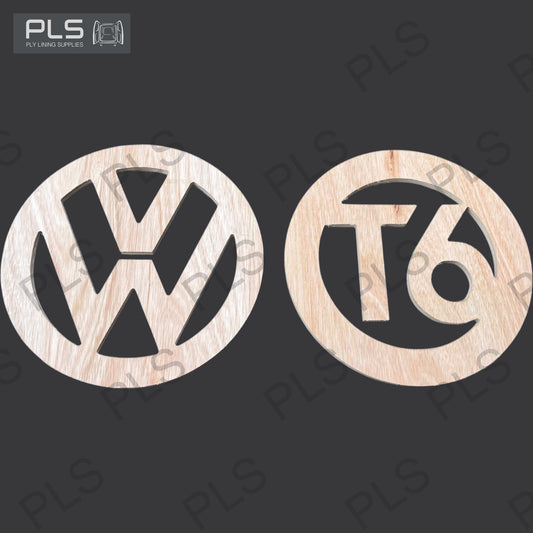 VW Volkswagen T6 Plywood Badge